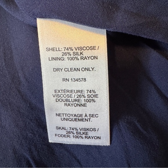 Vineyard Vines Small Helenium Floral Mini Dress ~ Silk Blend Easter Classic - Picture 8 of 8